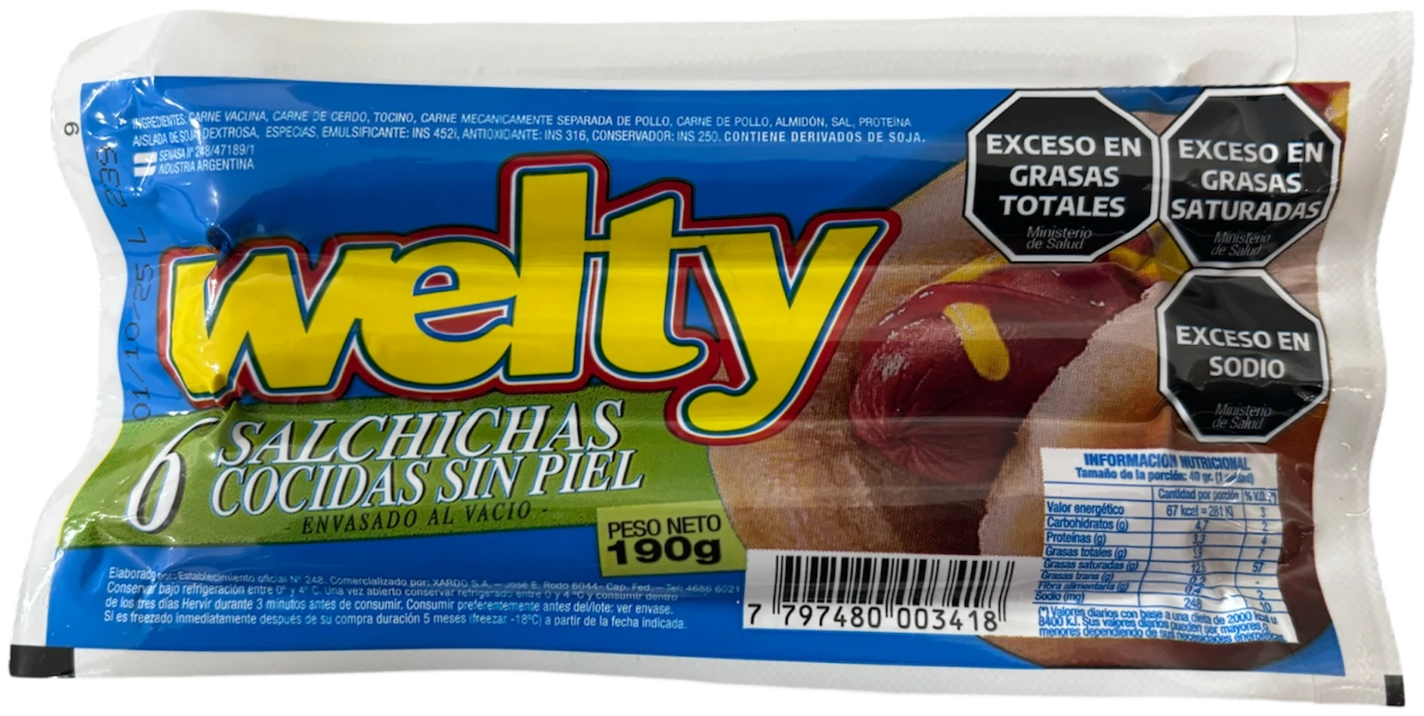 Welty salchichas